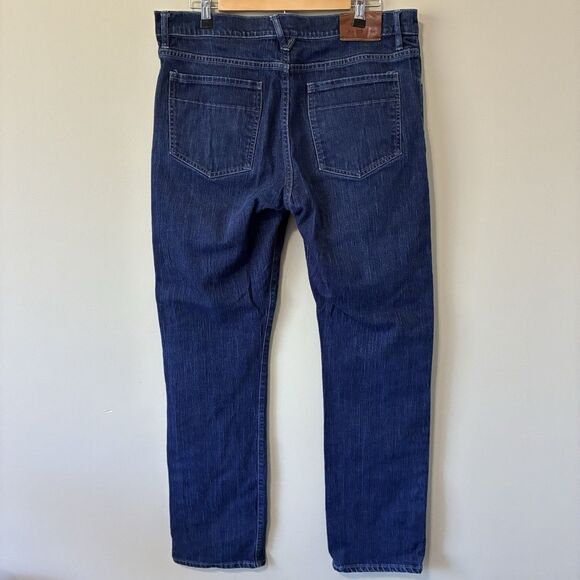 Raleigh Denim Workshop X Peter Millar Jones Men’s Jeans 38 X 33 Dark Made In USA - Picture 3 of 9
